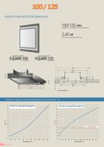 Встраиваемый гипсовый диффузор OSGA (Серии Square) 250x250/Ø125 — изображение 3