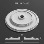 Розетка РП 01 D=250 — изображение 2